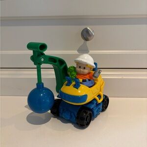 Little People Construction Bulldozer Vehicle with Figure